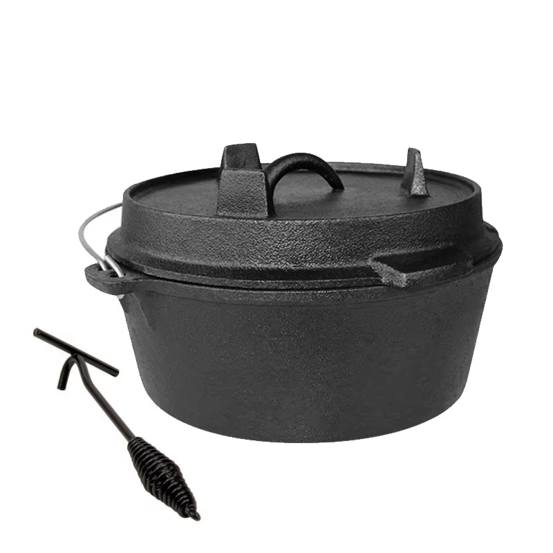 Camp Dutch Oven Cast - Marmite hollandaise en fonte de 25