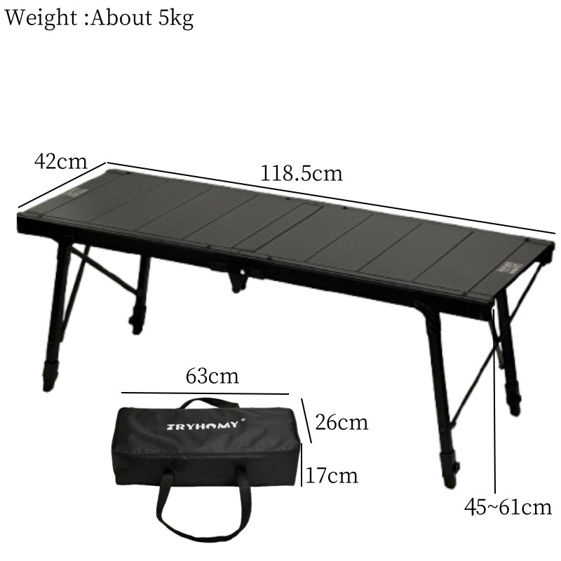 Table IGT de Camping en plein  - Camping Cooking Table avis et prix
