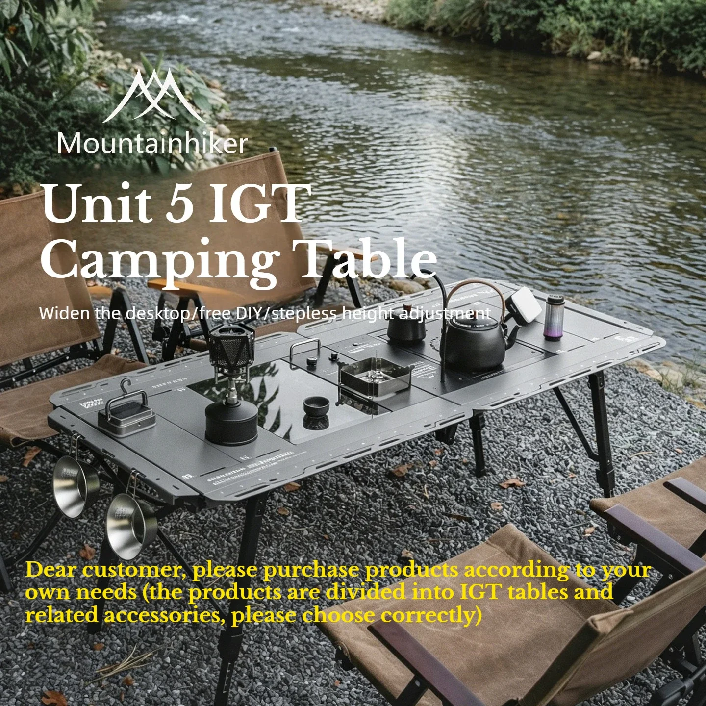 MOUNTAINHIKER Nouvelle table I - Camping Cooking Table avis et prix